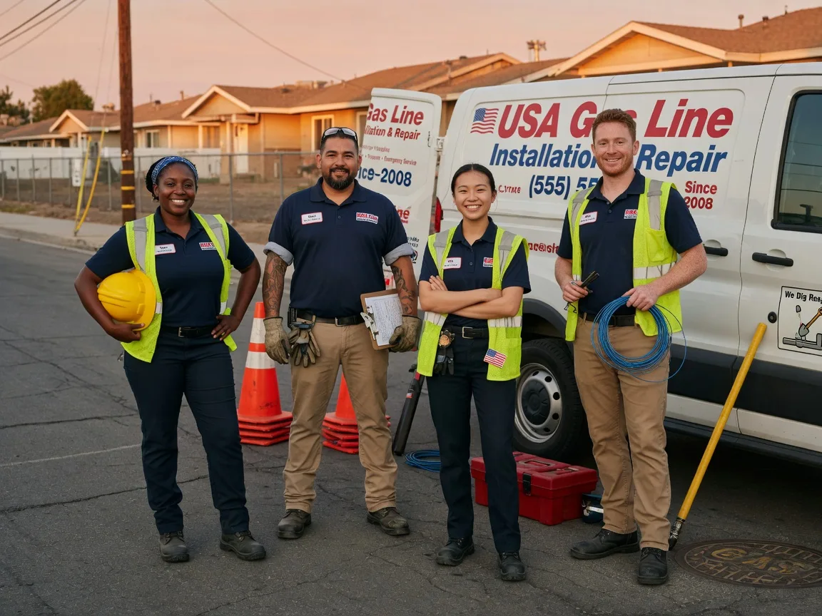 Gas Line Installation company in Monrovia, IN